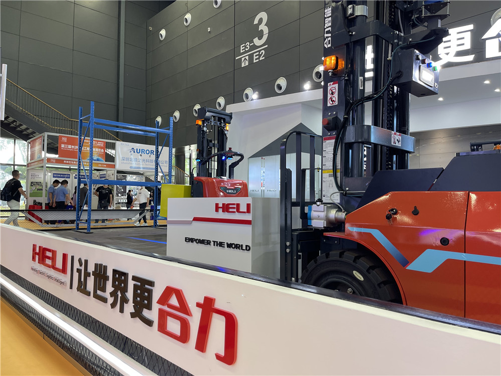 2023長沙國際工程機械展覽會展臺風采：合力叉車