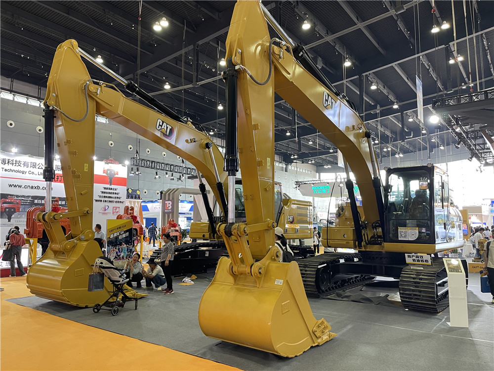 2023長沙國際工程機(jī)械展覽會(huì)展臺風(fēng)采：卡特彼勒