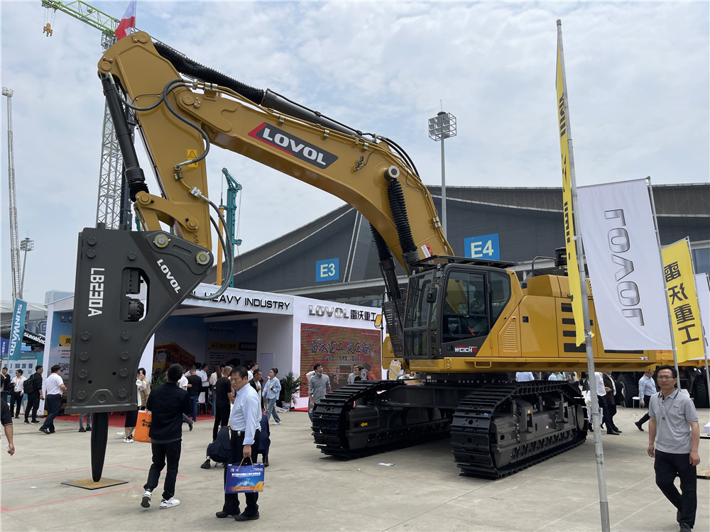 2023長沙國際工程機械展覽會展臺風采：雷沃重工