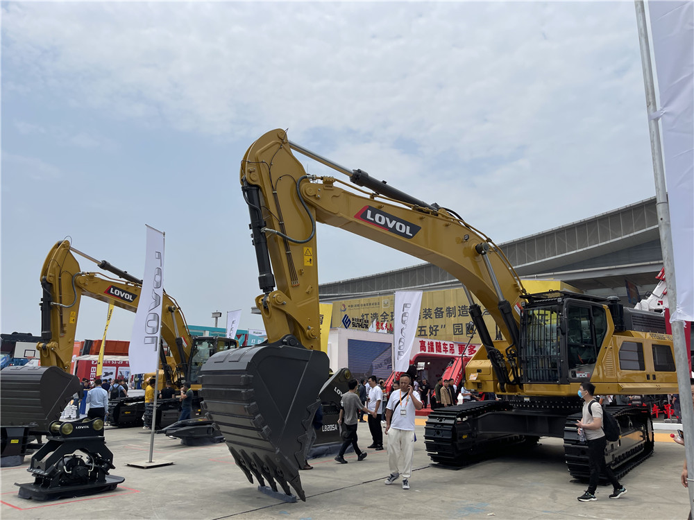 2023長沙國際工程機械展覽會展臺風采：雷沃重工