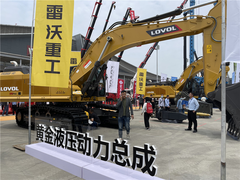 2023長沙國際工程機械展覽會展臺風采：雷沃重工