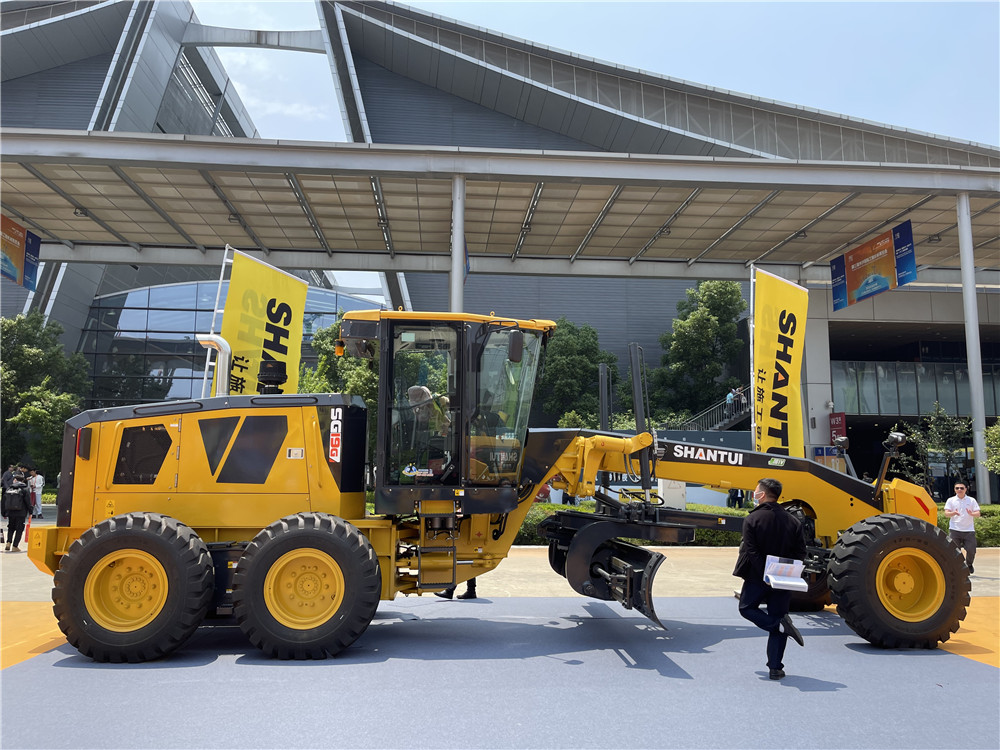 2023長沙國際工程機械展覽會展臺風采：山推