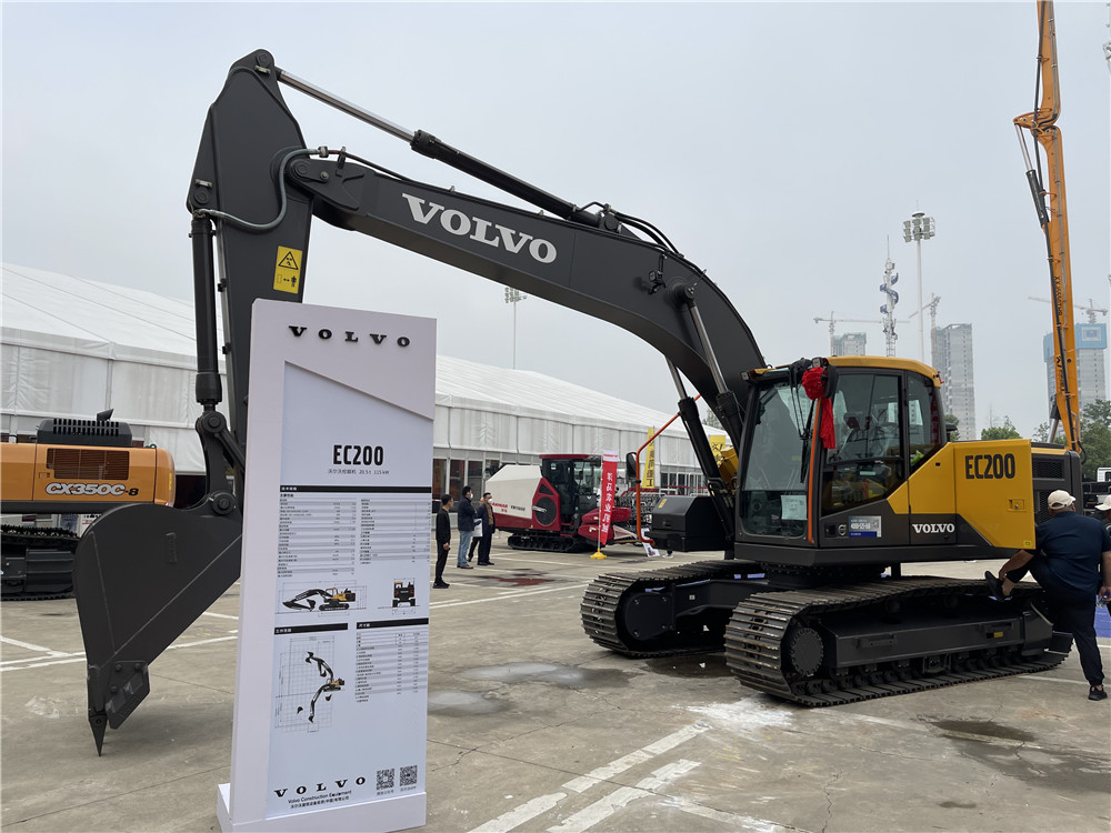 2023長沙國際工程機(jī)械展覽會展臺風(fēng)采：沃爾沃