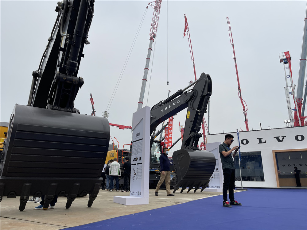 2023長沙國際工程機(jī)械展覽會展臺風(fēng)采：沃爾沃