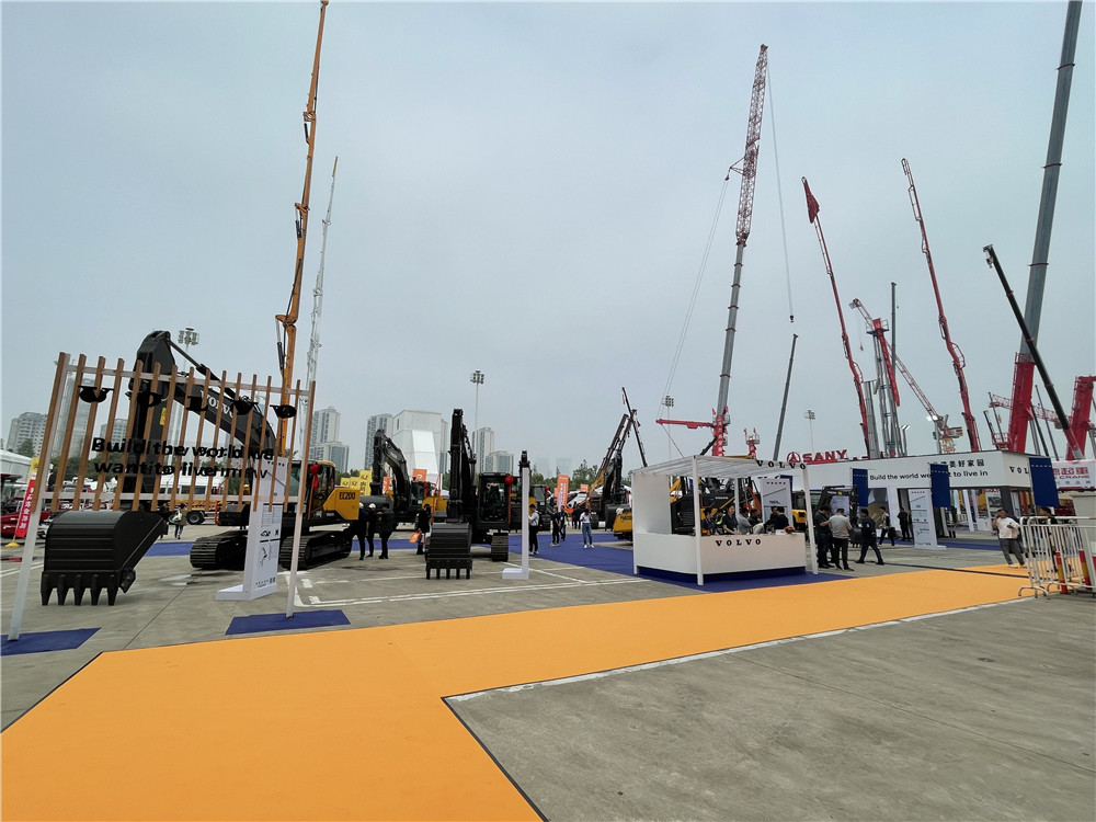 2023長沙國際工程機(jī)械展覽會展臺風(fēng)采：沃爾沃