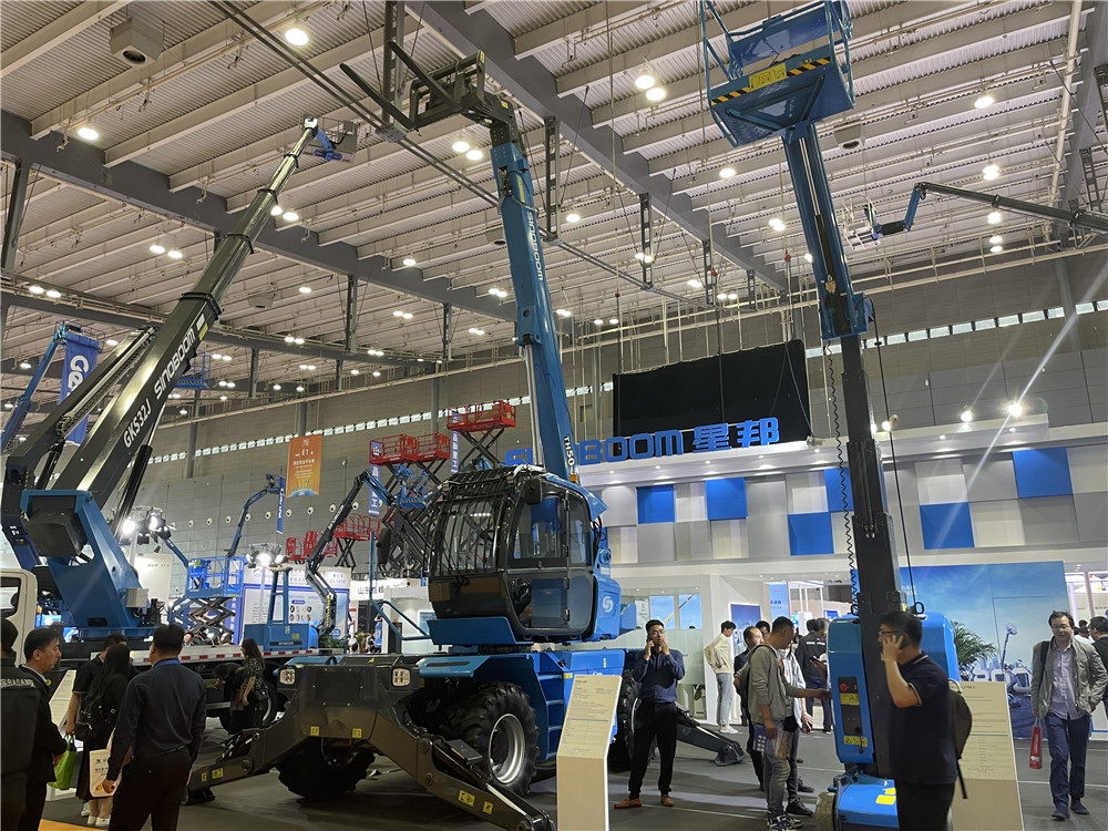 2023長沙國際工程機械展覽會展臺風采：星邦智能