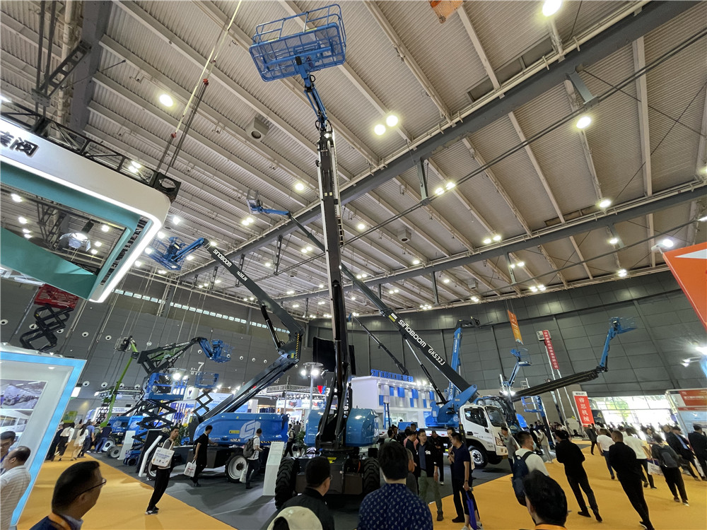 2023長沙國際工程機械展覽會展臺風采：星邦智能