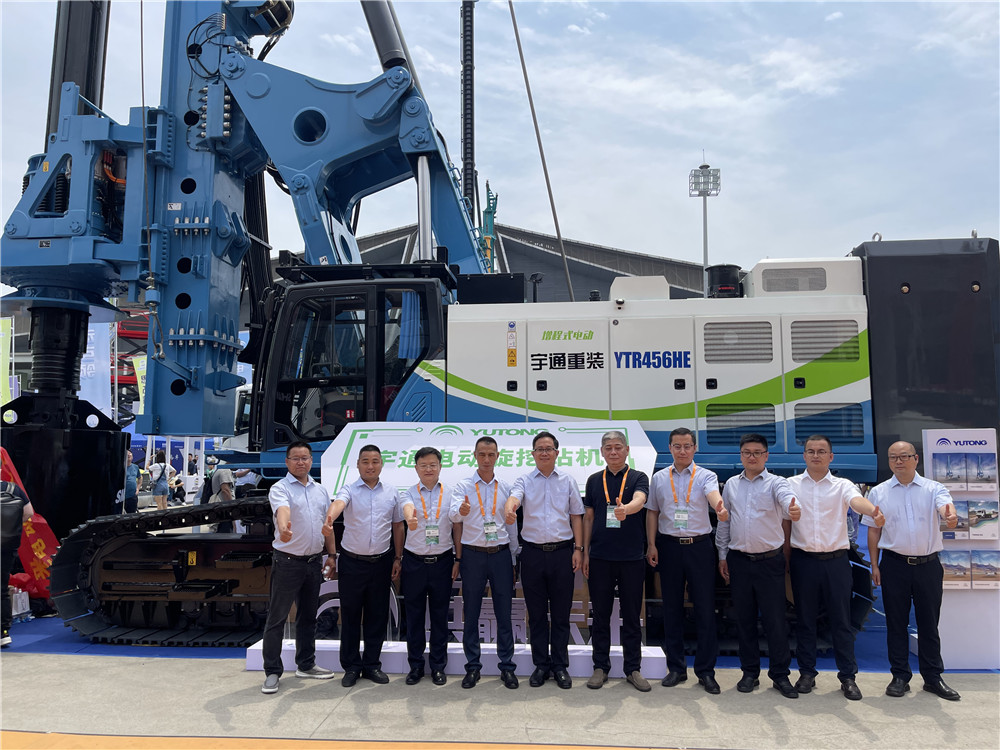 2023長沙國際工程機械展覽會展臺風采：宇通重裝