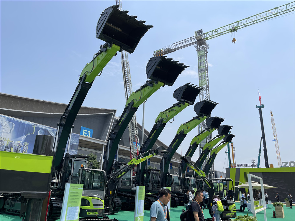 2023長沙國際工程機械展覽會展臺風采：中聯重科