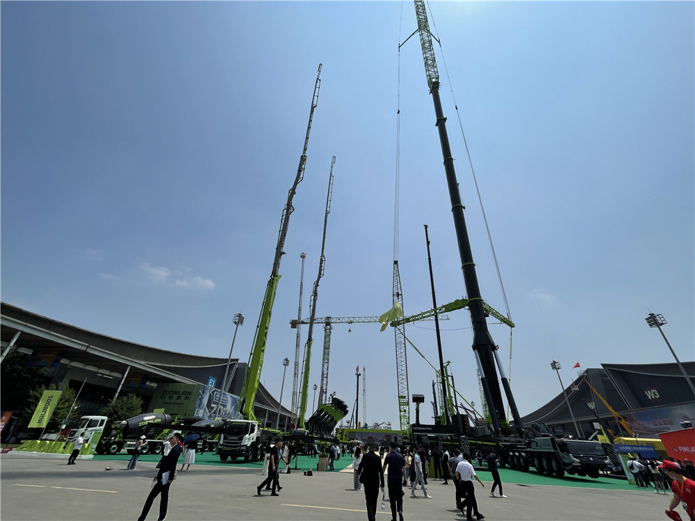 2023長沙國際工程機械展覽會展臺風采：中聯重科