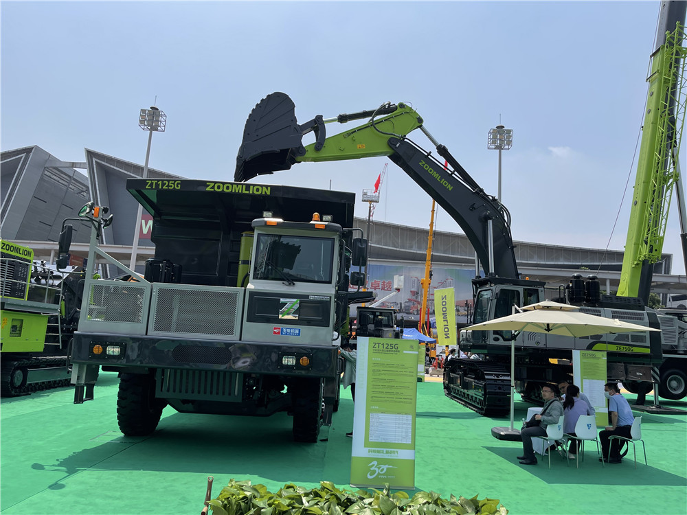 2023長沙國際工程機械展覽會展臺風采：中聯重科