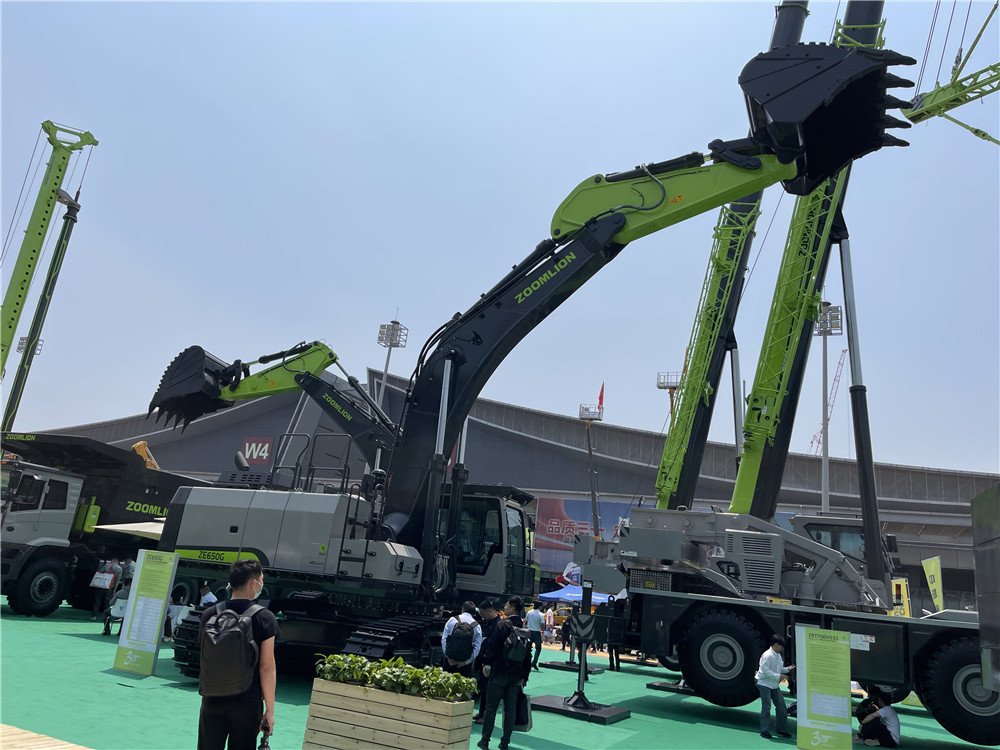 2023長沙國際工程機械展覽會展臺風采：中聯重科