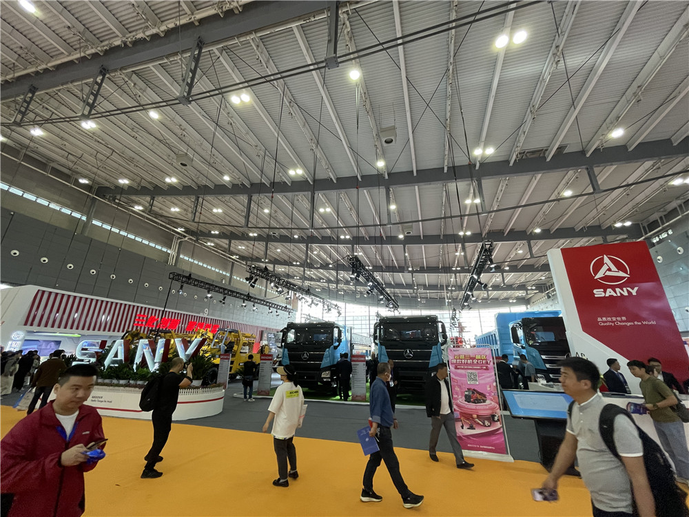 2023長沙國際工程機械展覽會展臺風采：三一重工