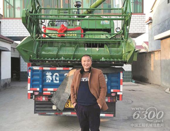 谷王水稻機將幫助田兆江再獲豐收
