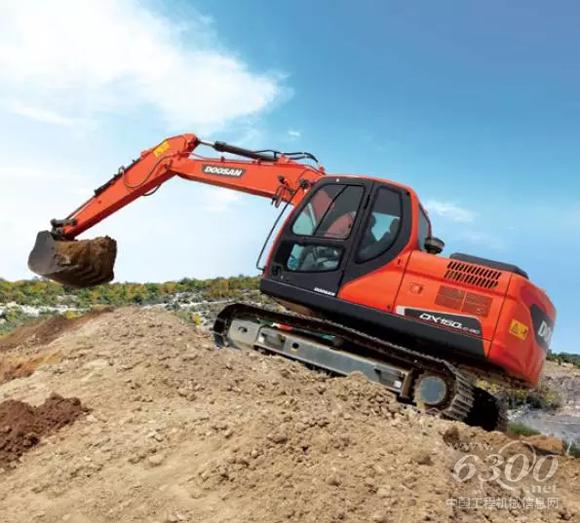 斗山DX150LC-9C挖掘機