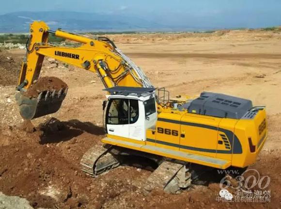 利勃海爾新一代R966履帶式液壓挖掘機