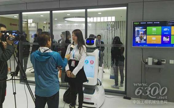 湖南衛視電視臺采訪三一筑工