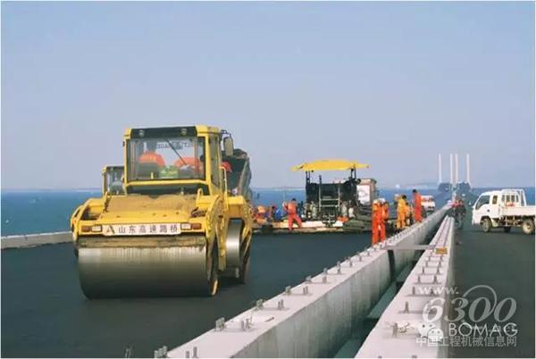  青島跨海大橋施工應用