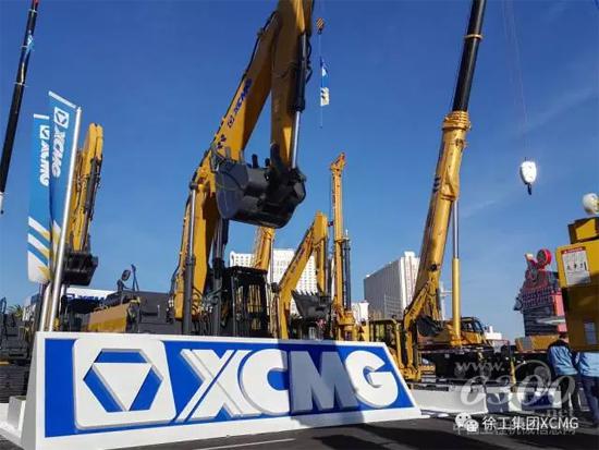 中國工程機械“智”造最高水平代表者徐工集團攜14款高端產品亮相拉展