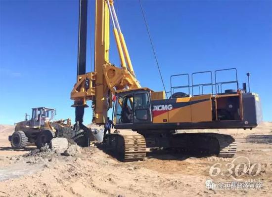 XR360旋挖鉆機助力京新高速公路工程建設