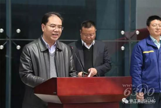 中國工程機械工業協會樁工機械分會副秘書長郭傳新致辭