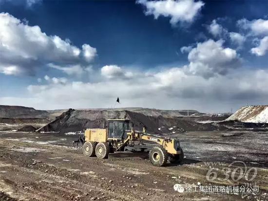 徐工GR3505平地機助力平朔露天礦