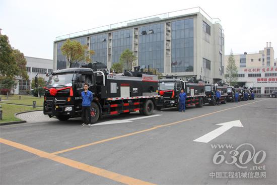 美通筑機LMT5122TYHZ熱再生路面養護車整裝待發