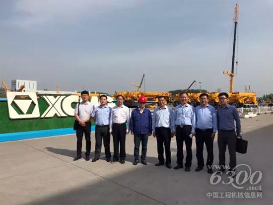 中鐵建金融租賃參觀徐工集團