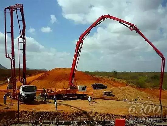 120臺三一設備助力蒙內鐵路建設