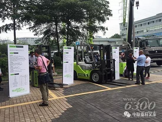 中聯重科叉車產品