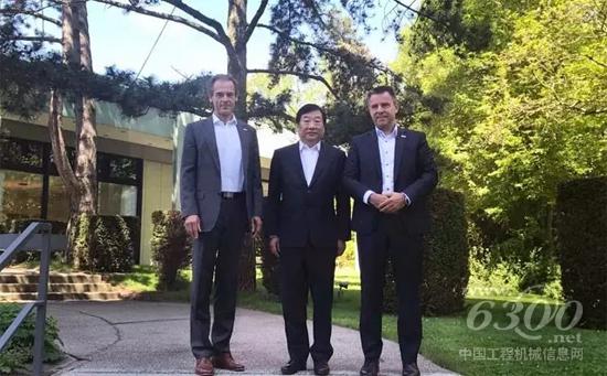 譚旭光董事長率隊訪問位于德國斯圖加特市的博世集團總部
