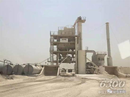 南方路機瀝青混合料攪拌設備在沙特首都利雅得　建于2009年