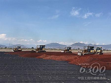 墨西哥城正在使用卡特彼勒設備建設新機場