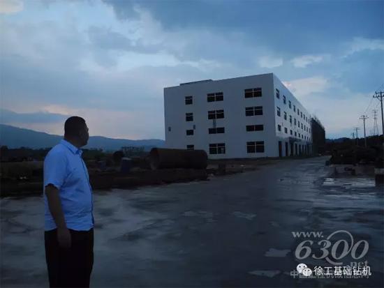 張平強和他一期竣工的主體建筑