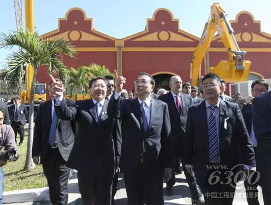 李克強總理贊揚徐工：你們在巴西干得很好！