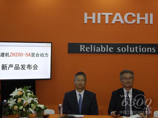 日立建機株式會社代表執行役社長平野耕太郎先生日立建機（上海）有限公司董事總經理池田孝美先生