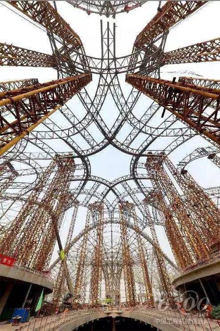 參與北京大興國際機場主體工程建設