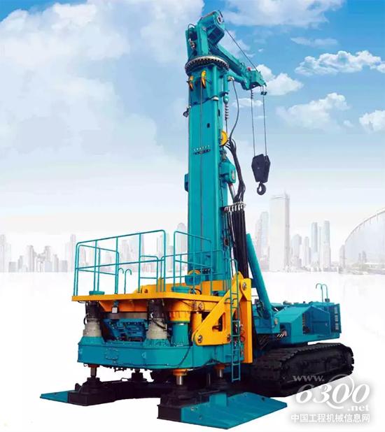 山河智能SWRC170自行式全回轉全套管鉆機