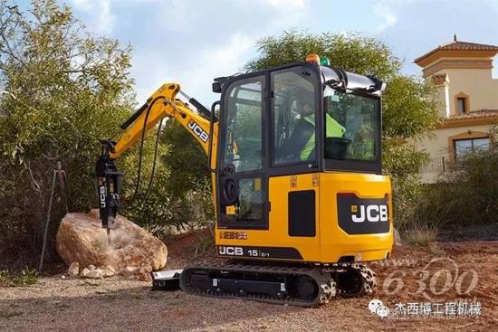 JCB發布15C-1微挖新品