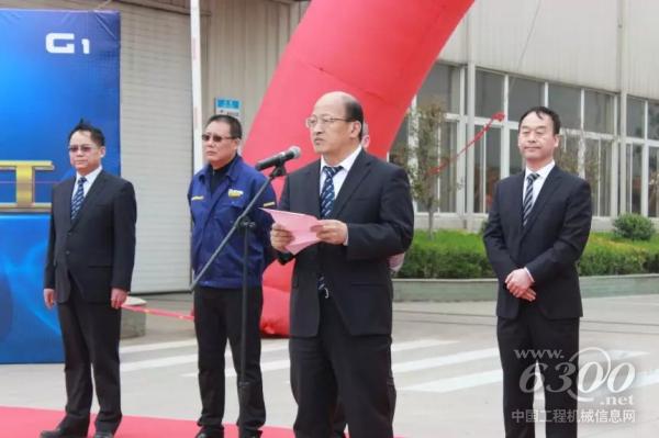 徐工機械總裁助理、進出口公司總經理劉建森致辭