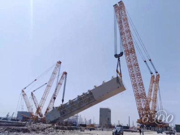 最佳搭檔 徐工履帶起重機同臺聯手再建功