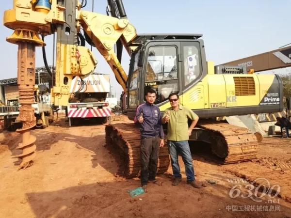 KR125M鉆機獲客戶點贊