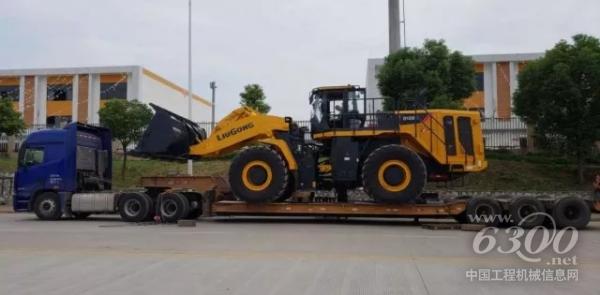 柳工CLG8128H裝載機即將運往蒙古