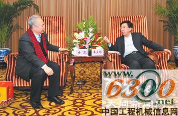 大同市領導會見北方交通重工曲凱
