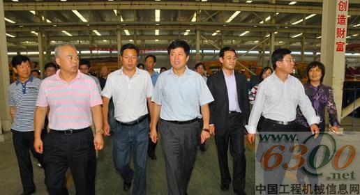 晉城市長王茂設考察沈陽北方交通重工集團 