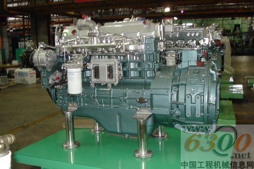 展出的發動機機型之一