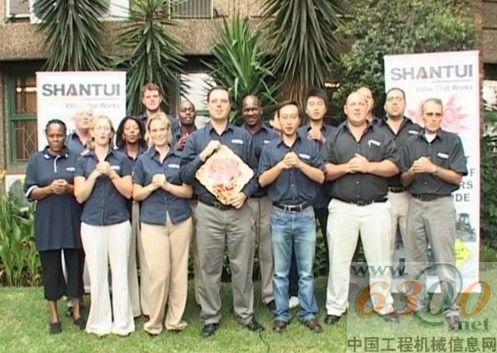 海外公司中國情 南非同仁送祝福