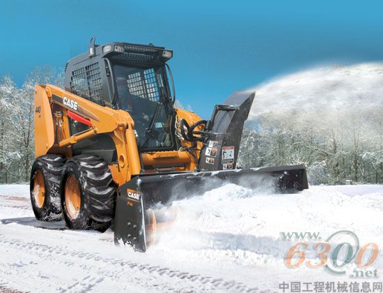 凱斯440HD滑移裝載機吹雪機組合