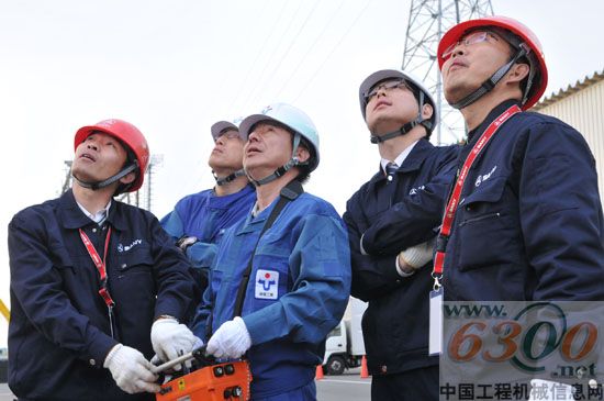 工程師對東京電力操作人員進行培訓