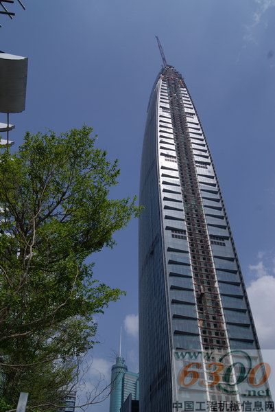 全國第三大高樓——深圳京基大廈